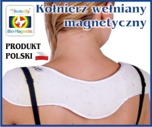 Magnetyczny kołnierz wełniany