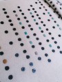 "Rdzeń magnetyczny" materaca Ręczny, archaiczny sposób mocowania magnesów ferro-ceramicznych, za pomocą nitki i igły!