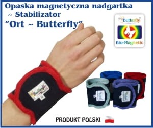 Magnetyczna opaska na nadgarstek M, L, XL